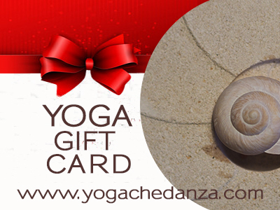 XMAS GIFT CARD YOGA CHE DANZA