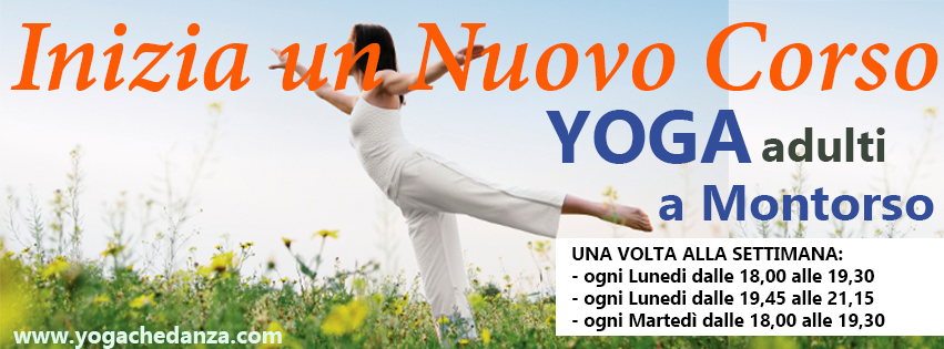 corsi yoga montorso nuovo ciclo