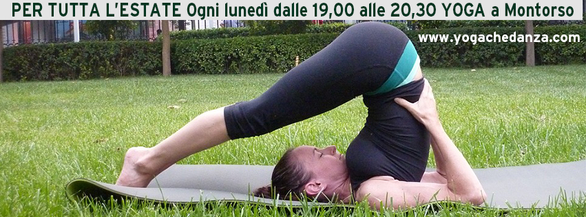 Si fa Yoga tutta l'estate a Montorso